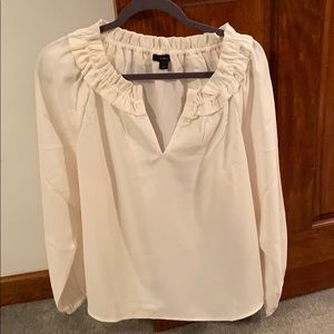 JCrew Ruffle Top